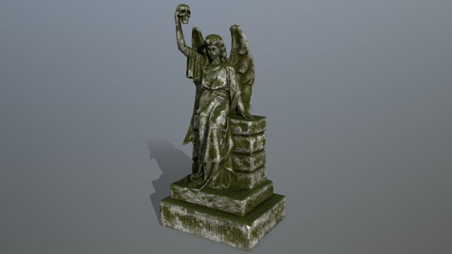 statue2 Model 3D .c4d .max .obj .3ds .fbx .stl .blend 