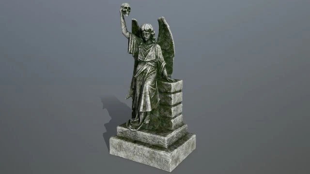 Statue2 3D Modell .c4d .max .obj .3ds .fbx .stl .blend 