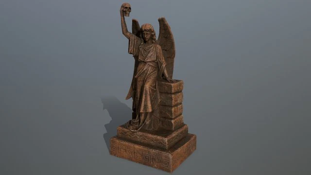 statue2 3D Model .c4d .max .obj .3ds .fbx .stl .blend