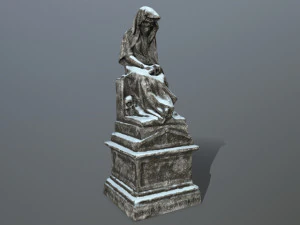 Statue 3D Modell