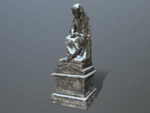 statue Modelo 3D