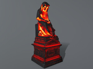 statue 3D मॉडल