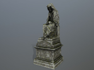 statue 3D मॉडल