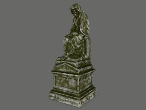 Statue 3D Modell