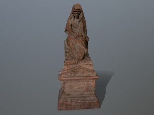 statue 3D मॉडल