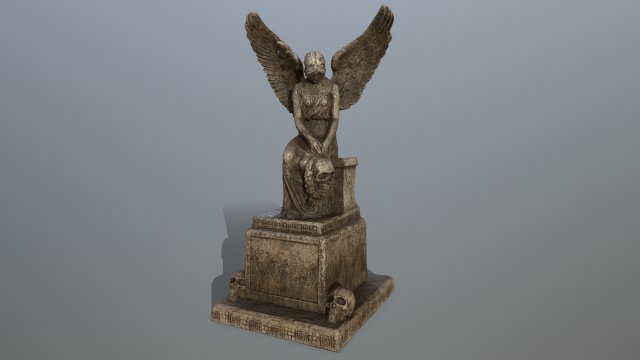statue3 3D Model .c4d .max .obj .3ds .fbx .stl .blend 