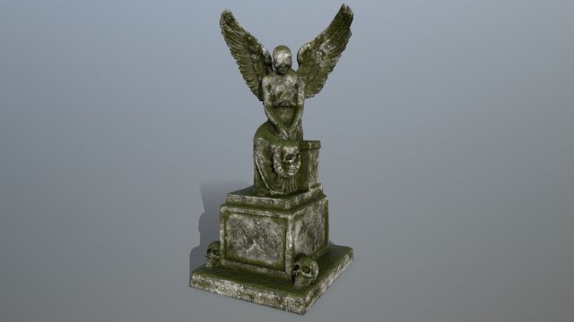 statue3 Model 3D .c4d .max .obj .3ds .fbx .stl .blend 