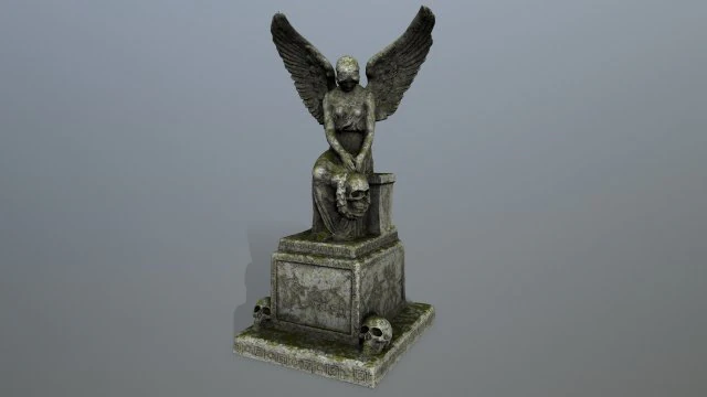 statue 3D Model .c4d .max .obj .3ds .fbx .stl .blend 