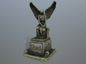 statue 3D मॉडल
