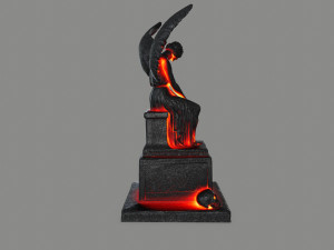 statue3 Model 3D
