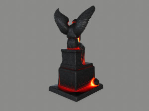 statue3 Model 3D