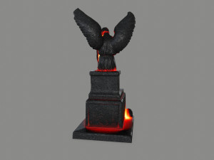 statue3 Model 3D