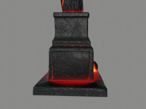 statue3 Model 3D