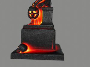 statue3 Model 3D