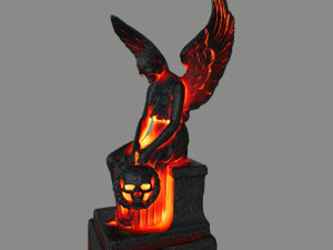 statue3 Model 3D