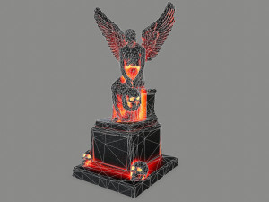 statue3 Model 3D