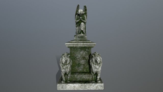 statue4 Model 3D .c4d .max .obj .3ds .fbx .stl .blend 