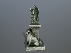 statue4 Model 3D