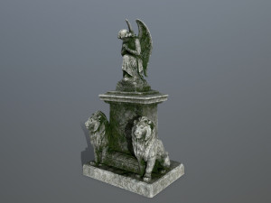 statue4 Model 3D