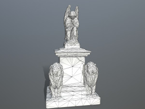 statue4 Model 3D