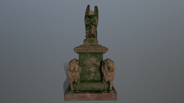 statue4 Model 3D .c4d .max .obj .3ds .fbx .stl .blend 