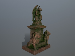 statue4 Model 3D