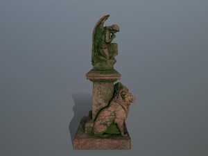 statue4 Model 3D