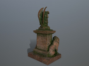 statue4 Model 3D