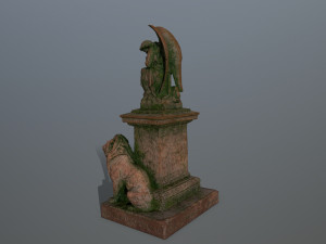 statue4 Model 3D