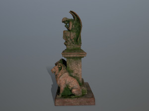 statue4 Model 3D
