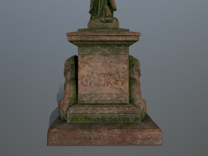 statue4 Model 3D