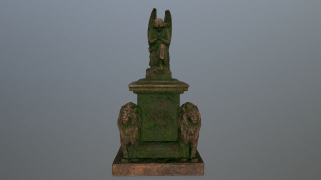 statue4 3D Model .c4d .max .obj .3ds .fbx .stl .blend 
