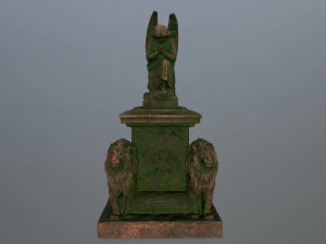 Statue4 3D Modell