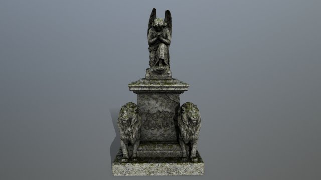 statue4 3D-Modell .c4d .max .obj .3ds .fbx .stl .blend 