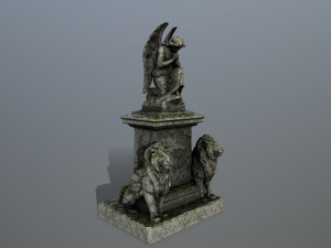 statue4 3D-Modell
