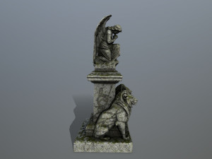 statue4 3D-Modell