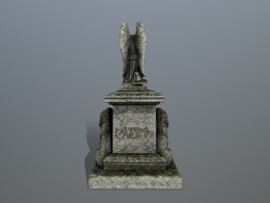 statue4 3D-Modell