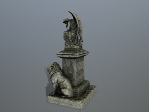 statue4 3D-Modell