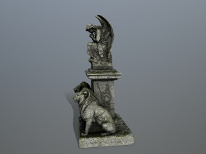 statue4 3D-Modell