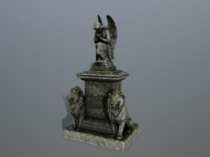 statue4 3D-Modell