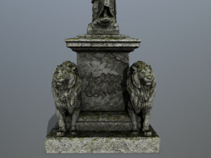 statue4 3D-Modell