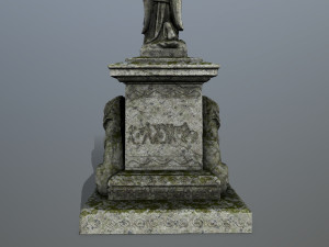 statue4 3D-Modell