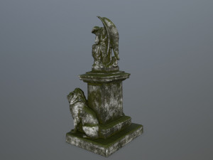 statue4 3D 模型