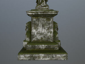 statue4 3D 模型