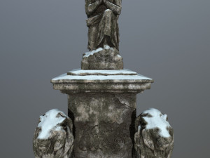 statue4 Modèle 3D