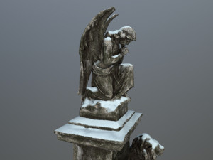 statue4 Modèle 3D