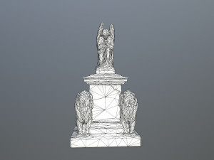 statue4 Modèle 3D