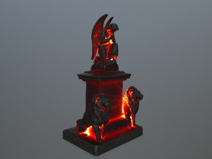 statue4 3Dモデル
