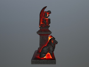 statue4 3Dモデル