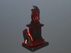 statue4 3Dモデル